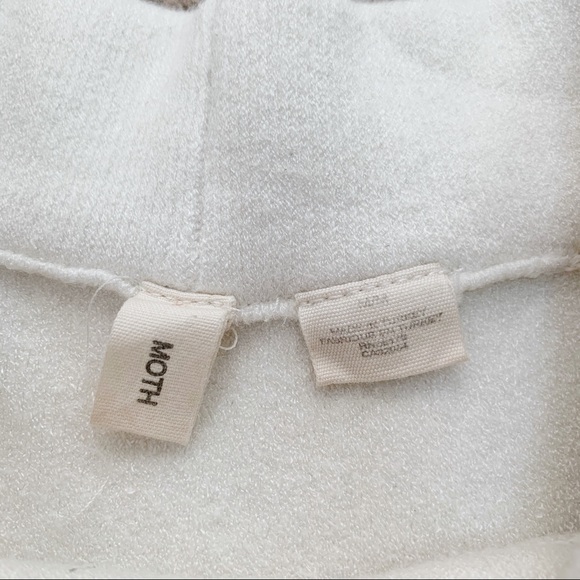 Anthropologie Moth Striped Mock Neck Knit Sleeveless Top Sz M - Picture 9 of 10